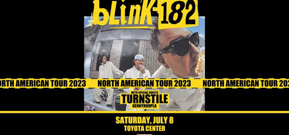 Blink-182 World Tour 2023 Cover